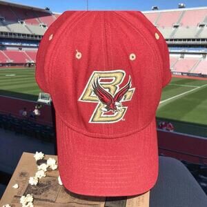 Boston College Eagles Hat Cap L XL Zephyr Z Fit Maroon NCAA ACC Football Maroon